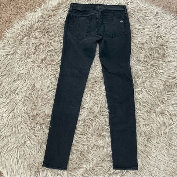 Rag & Bone unique black jeans size 26 - Picture 7 of 8